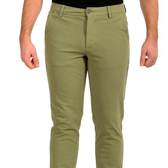 Hugo Boss Men's "H-Kaiton1" Slim Fit Flat Front Casual Pants US 32/32 IT 32/32 - Picture 1 of 5
